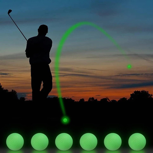 Pelotas De Golf Que Brillan Intensamente Pelotas De Golf Que