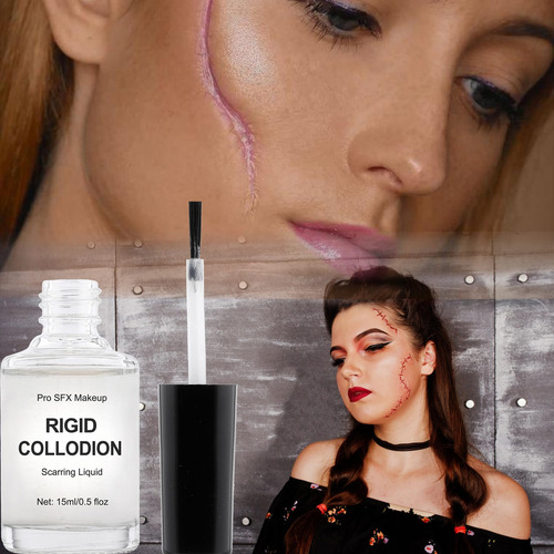 Líquido Cicatrizante Ccbeauty, Colodión Rígido, 15 Ml, Hallo