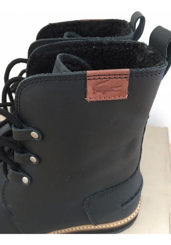 Botas- Borcegos Lacoste. Cuero. Mujer. Talle 35. Impecables!