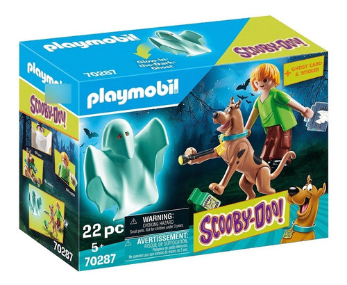 Playmobil 70287 Scooby Doo Shaggy Con Fantasma Mundo Manias