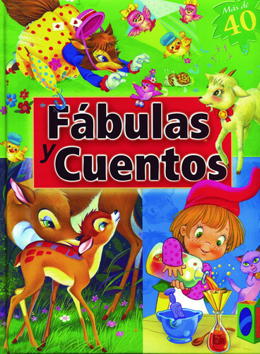 Fábulas y Cuentos.: Libro de Fábulas y Cuentos, de Varios. Editorial Silver Dolphin (en español), tapa dura en español, 2022