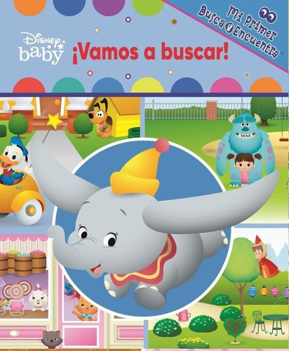 Vamos A Buscar. Mi Primer Busca Y Encuentra Disney, De Disney Baby. Editorial Pi Kids, Tapa Dura En Español