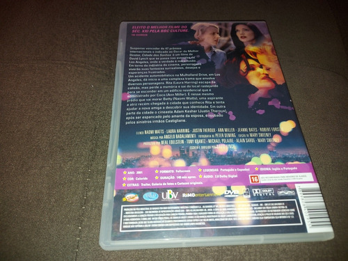 Dvd Cidade Dos Sonhos - David Lynch (Usado)