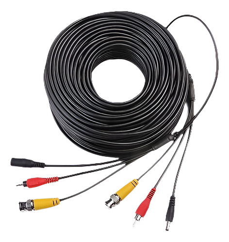 150ft Potencia Cable Cctv Video Bnc Rca Dvr Cable Seguridad 