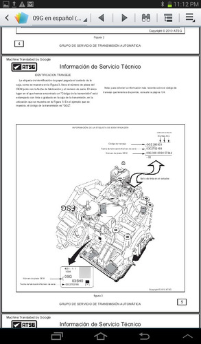 Manual Para Transmisión Automática Bora, Passat 09g Español (Usado)