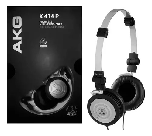 2 Fones De Ouvido K414p Mini Headphone Akg