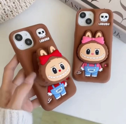 Capa Capinha Estilo Labubu Para iPhone