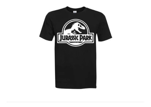 Polera Polo B&n Jurassic Park 100% Algodón