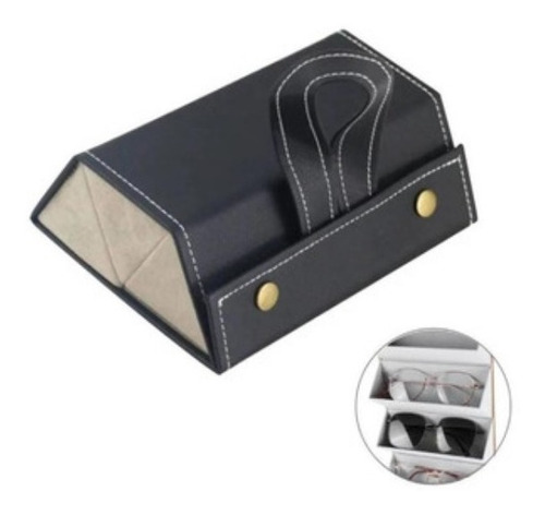 Estuche Organizador Gafas Portátil Plegable Viaje + Regalo