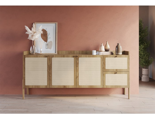 Conjunto Aparador E Buffet Palhinha 27936x27935 Linha Oslo Hanover