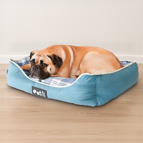 Cama Para Mascotas 60x45x18cm Acolchonada Apta Lavarropas