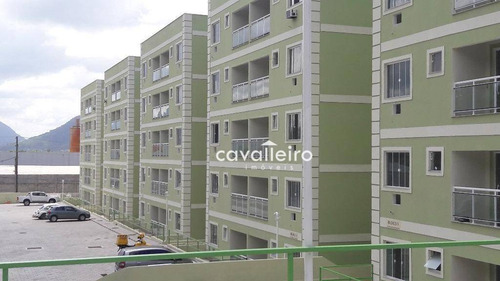 Apartamento Com 2 Quartos, Prédio Com Elevador, Piscina, Playground E Muito Verde! Caxito - Maricá/rj - Ap0309