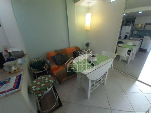 Imagem 13 de 17 de Flat Com 1 Dormitório À Venda, 42 M² Por R$ 280.000,00 - Itaipu - Niterói/rj - Fl0015