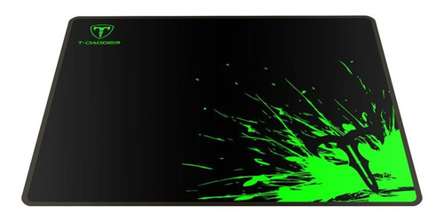 Mouse Pad T-dagger L Lava Negro Verde Caucho Antideslizante