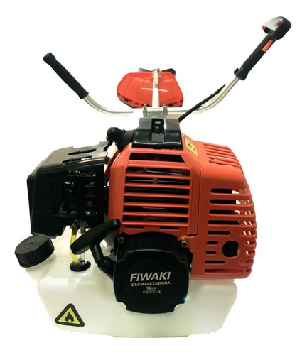 Imagen 5 de 10 de Desmalezadora Motoguadaña Fiwaki 52cc Motor 2t 2.2hp