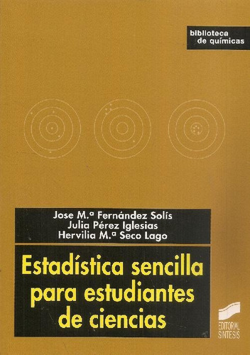 Libro Estadística Sencilla Para Estudiantes De Ciencias De J