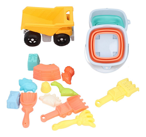 A Conjunto De Baldes De Praia Dobráveis, Brinquedos De Verão