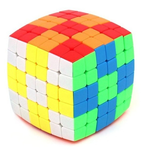 6x6 Mr M Cubo Rubik Pillow Redondeado Shengshou Stickerless