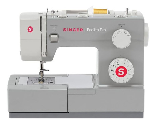 Imagen 1 de 1 de Máquina de coserMáquina de coser recta Singer Facilita Pro 4411 portable gris y blanca 120V