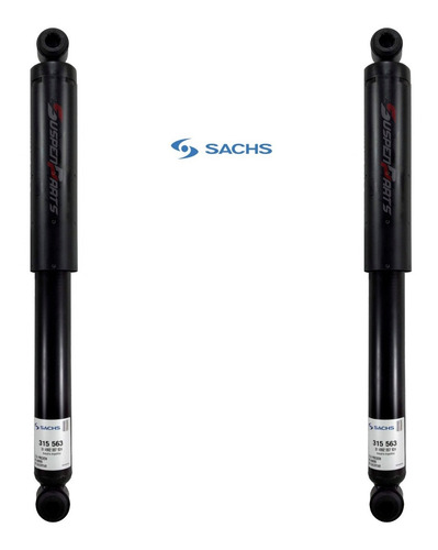 Kit Amortiguadores Traseros Sachs Chevrolet S-10 S10 2012+