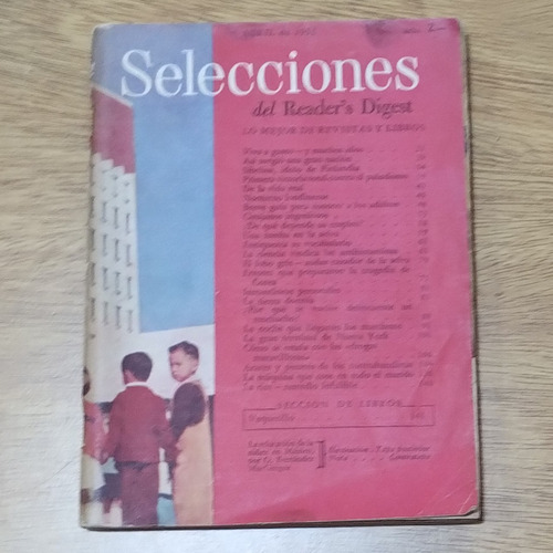 Revista Selecciones Del Reader's Digest Abril 1951 N° 125
