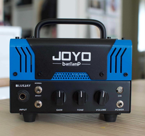 Bantamp Bluejay Joyo Hibrido Cabezal Amplificador De Bulbo Color Azul