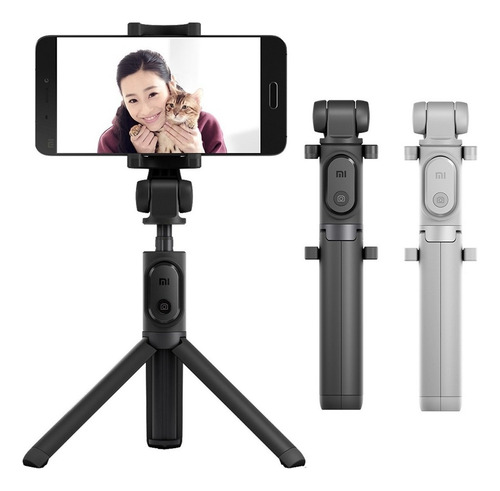 Soporte Xiaomi Stand Selfie Stick Mini Portátil Bluetooth Re