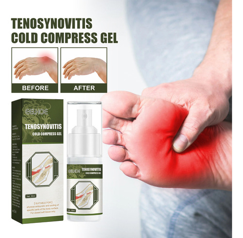 - Gel En Aerosol P Compress Para La Hinchazón Y Las