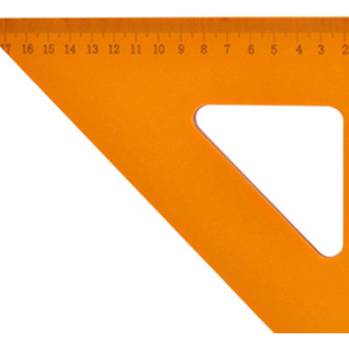Regla Triangular De Para Medir La Circular 20x20cm