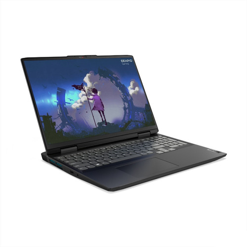 Laptop  gamer  Lenovo IdeaPad 16IAH7  onyx gray 16", Intel Core i7 12650H  16GB de RAM 512GB SSD, NVIDIA GeForce RTX 3060 165 Hz 1920x1200px Windows 11 Home