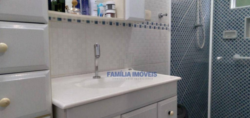 Imagem 24 de 30 de Apartamento Com 2 Dormitórios À Venda, 93 M² Por R$ 387.000,00 - Campo Grande - Santos/sp - Ap6435
