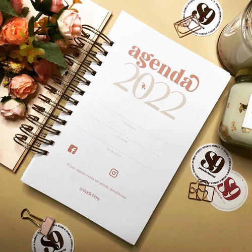 Agenda 2022 Personalizada Media Carta