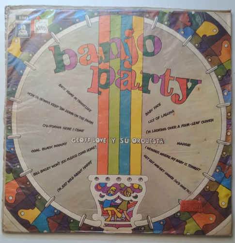 Lp Geoff Love - Banjo Party. J 