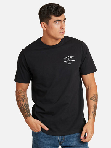 Polera Psych Shred Negro Hombre Ripcurl