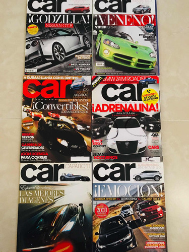 Revista Car - Lote Con Varios Numeros - Medios.
