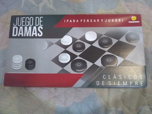 Imagen 1 de 3 de Juego Damas Juego D Mesa Yuyu Nuevo Perfecto Estado