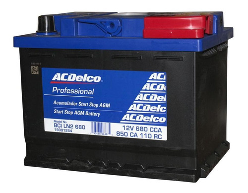 Imagen 2 de 5 de Batería Acumulador Agm 47/42 680 Amp Ford Focus Mustang Esca