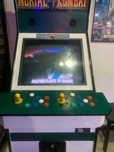 Máquina Arcade Original Mortal Kombat Con Monedas (Usado)