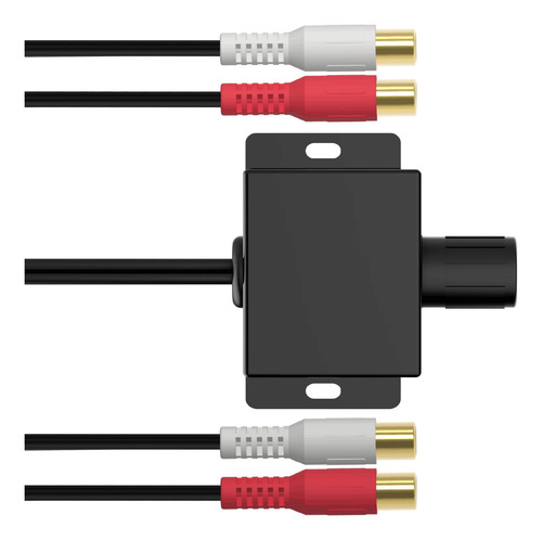 Amplificador De Audio Y Adaptador De Perilla De Coche Interi