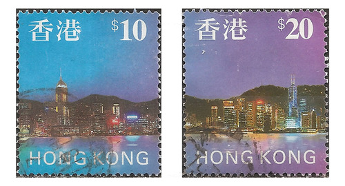 Hong Kong Catálogo Yv 831 + Yv 832 X2 Valores  