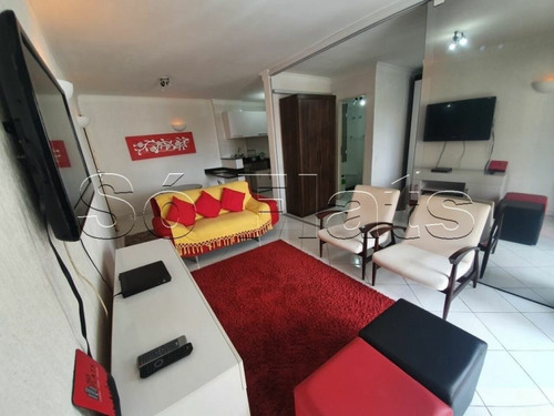 Imagem 4 de 15 de Flat No Itaim Bibi Fora Do Pool - Moradia Ou Investimento - Sf25421