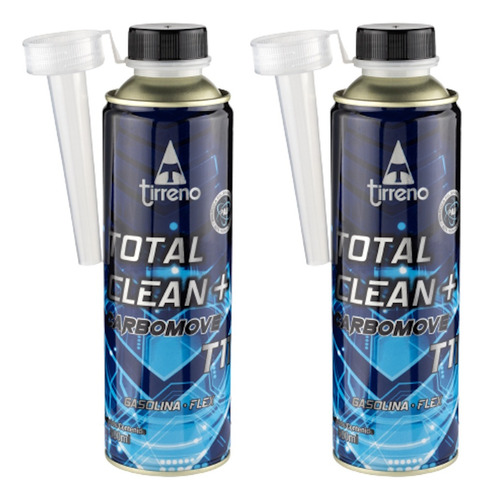 Total Clean 5 Em 1 Tirreno Limpeza Completa Da Injeção C/2