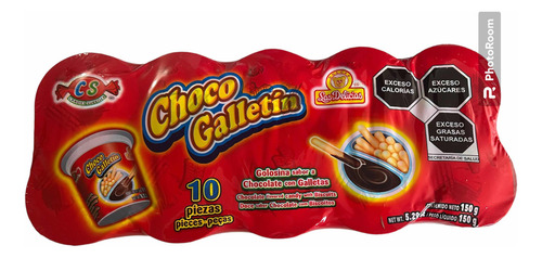 Choco Galletin 10 Pz