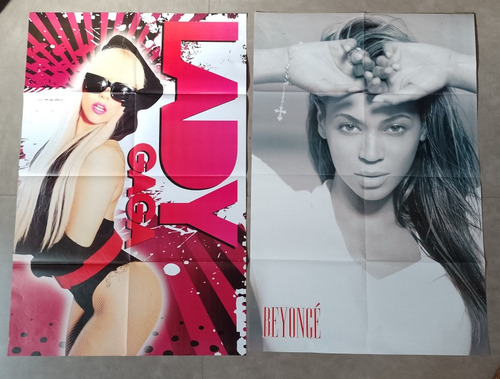 Pôsteres Restart, Rihanna,fergie, Avril , Lady E Beyoncé (Usado)