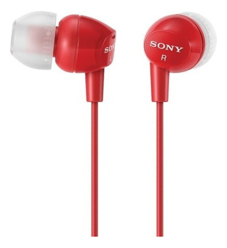 Audifonos Inalambricos Bluetooth Sony Wh910 Red Con Estuche Color Rojo