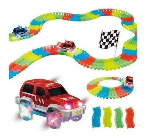 Magic Track Carro Luz Pista Juguete Niños