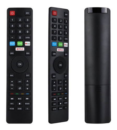 Imagen 1 de 10 de Control Remoto Harmontec Y Vios Smart Tv Netflix Primevideo