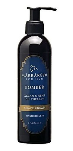 Marrakesh Para Hombres Bomba De Afeitar Crema, Olor 3g7wb