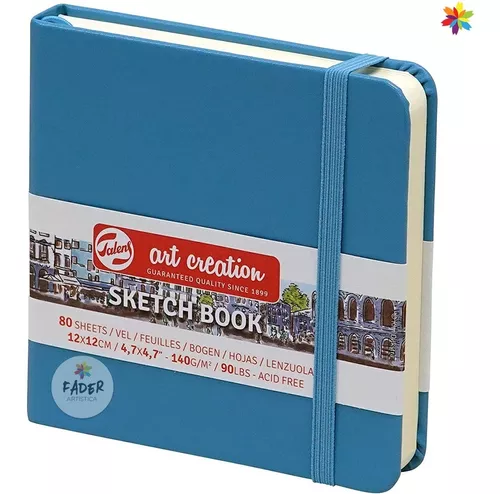 Cuaderno Sketchbook Art Creation 12x12 140gr Boceto 80 Hojas