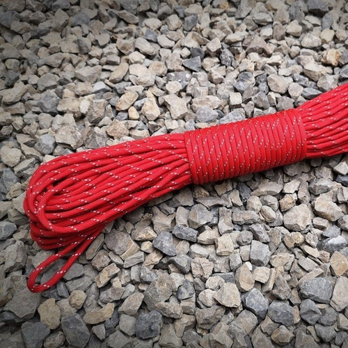 Imagen 2 de 4 de Paracord 5 Metros Cuerda 550 Tipo 3 - Reflectivo Made In Usa